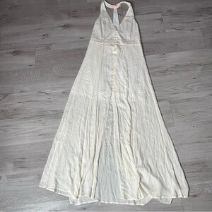 Re:named Dress L Romantic Sweetheart Cottagecore Maxi Dress Bohemian Boho Sun